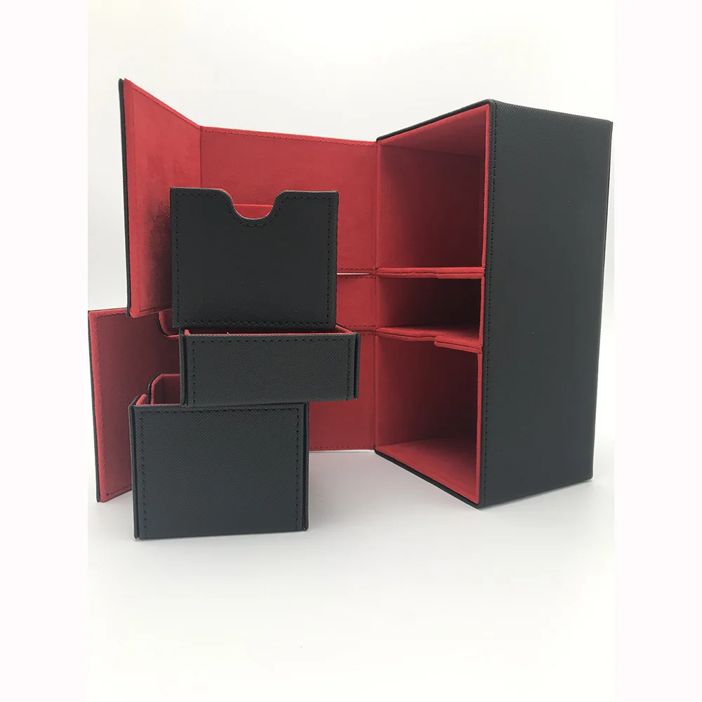 Ультра 200 + карт колода коробка Alkov кожаные настольные игры карты TCG двухслойные