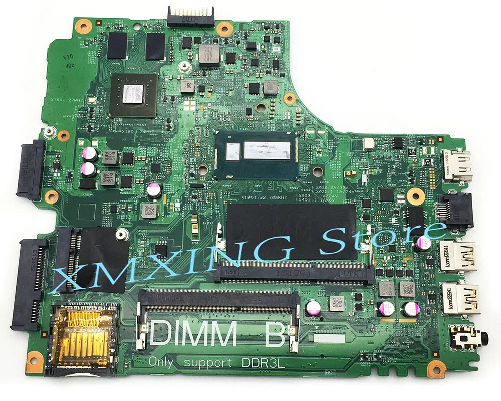 Материнская плата FULCOL для ноутбука DELL Inspiron 3437 5437 I5-4200U CPU CN-0YFVC4 0YFVC4 YFVC4