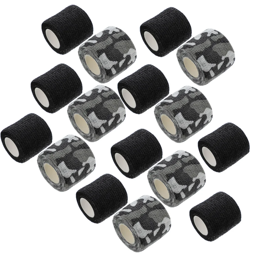 

10 Rolls Protective Self Adherent Wrap Tape Elastic Bandages Random Style