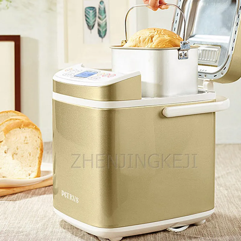 

Home Bread Machine Automatic Small Rub With Surface Multifunction Power Off Memory Intelligent Spread Fruit Breakfast Machine