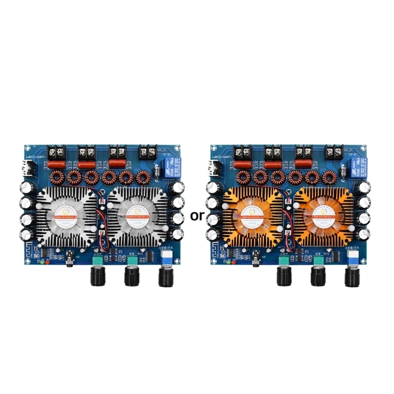 

XH-A128 High-power Digital Power Amplifier Board BT5.0-compatible 160Wx2+ 220W