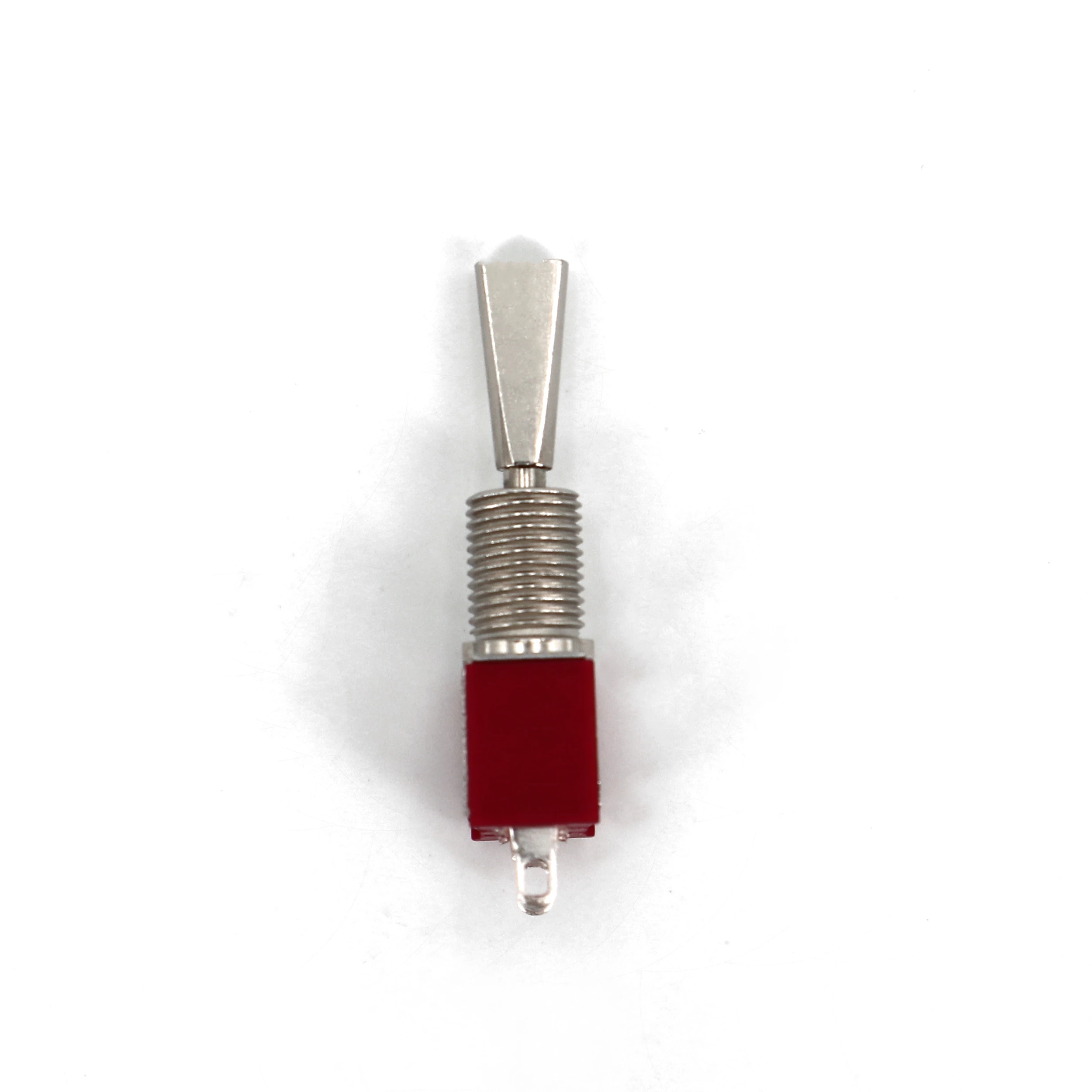 1 шт. SH T8014A-UHBQ плоская ручка SPDT 3Pin Мини тумблер MOM-OFF-MOM мгновенный 3 положения |