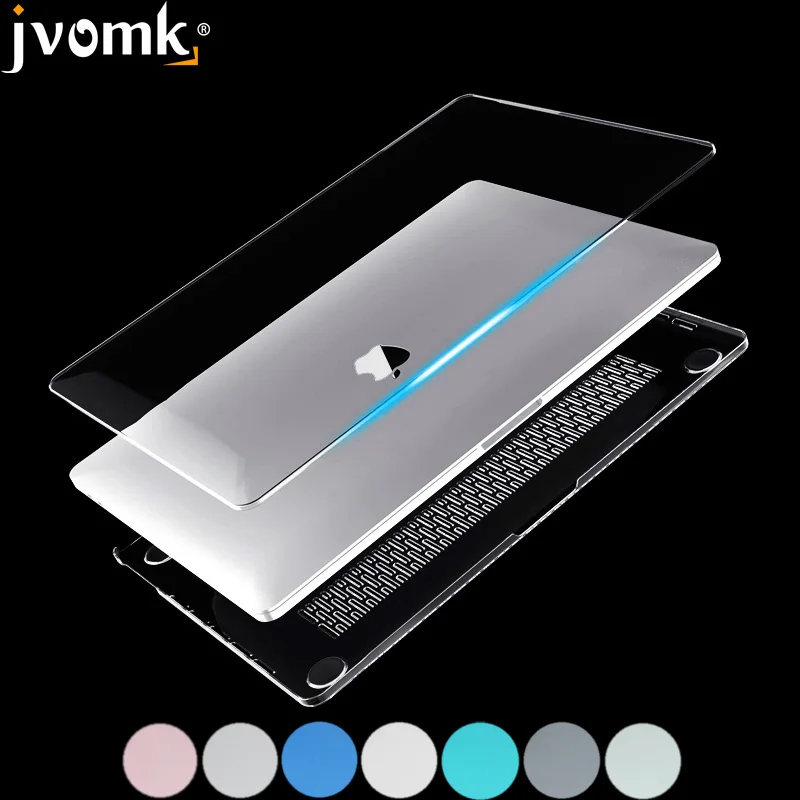 Прозрачный чехол для MacBook Air Pro Retina 11 12 13 15 16 2019 mac book 3 A1706 A2159 4 дюйма|Сумки и чехлы