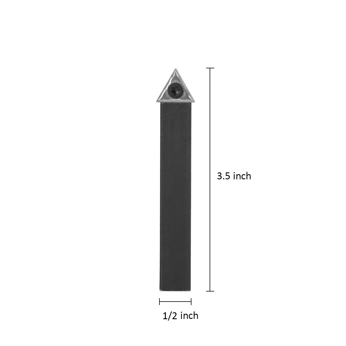 Токарный резец набор из 5 твердосплавных насадок для токарного станка 1/4 дюйма |