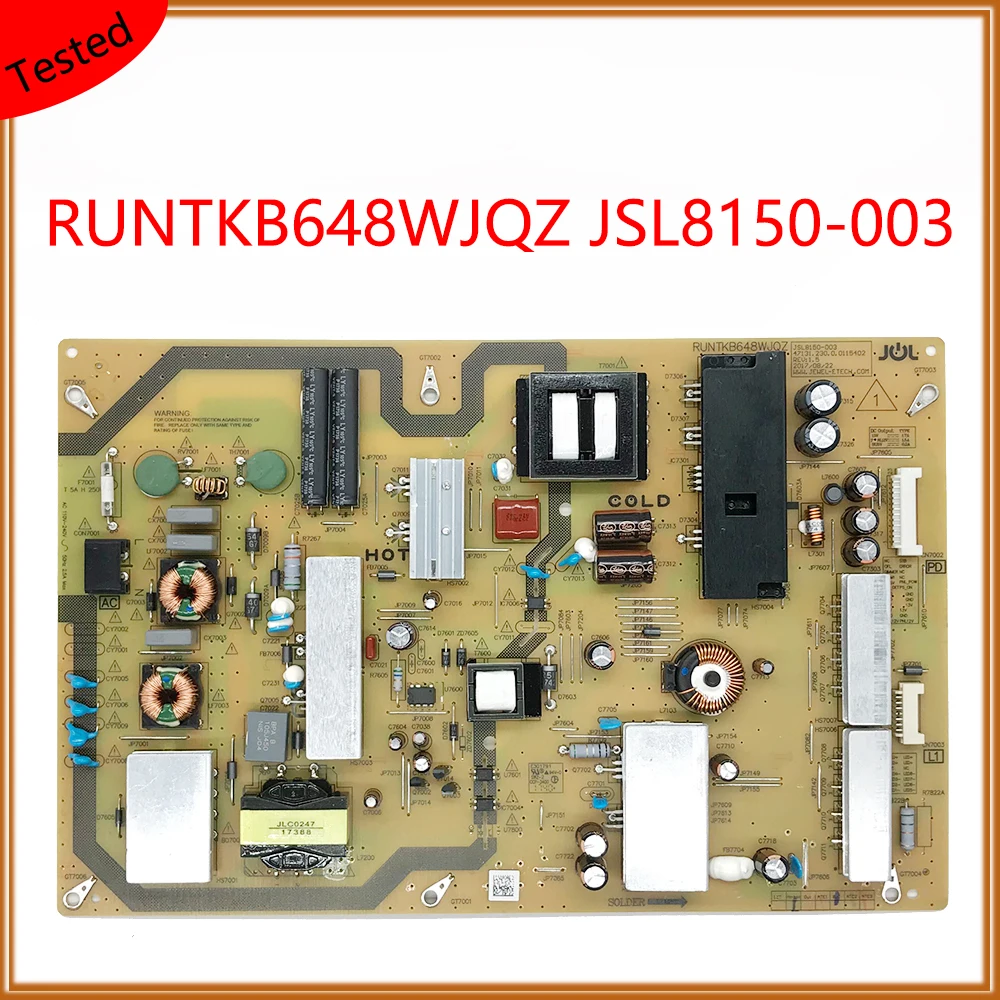 RUNTKB648WJQZ JSL8150-003 плата питания оригинальная карта профессиональный источник для