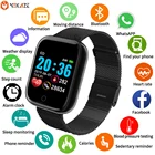 Смарт-часы для мужчин и женщин, спортивные Смарт-часы с Bluetooth IP67, водонепроницаемый смарт-браслет, смарт-браслет для сна, пульсометр, монитор кровяного давления, смарт-браслет