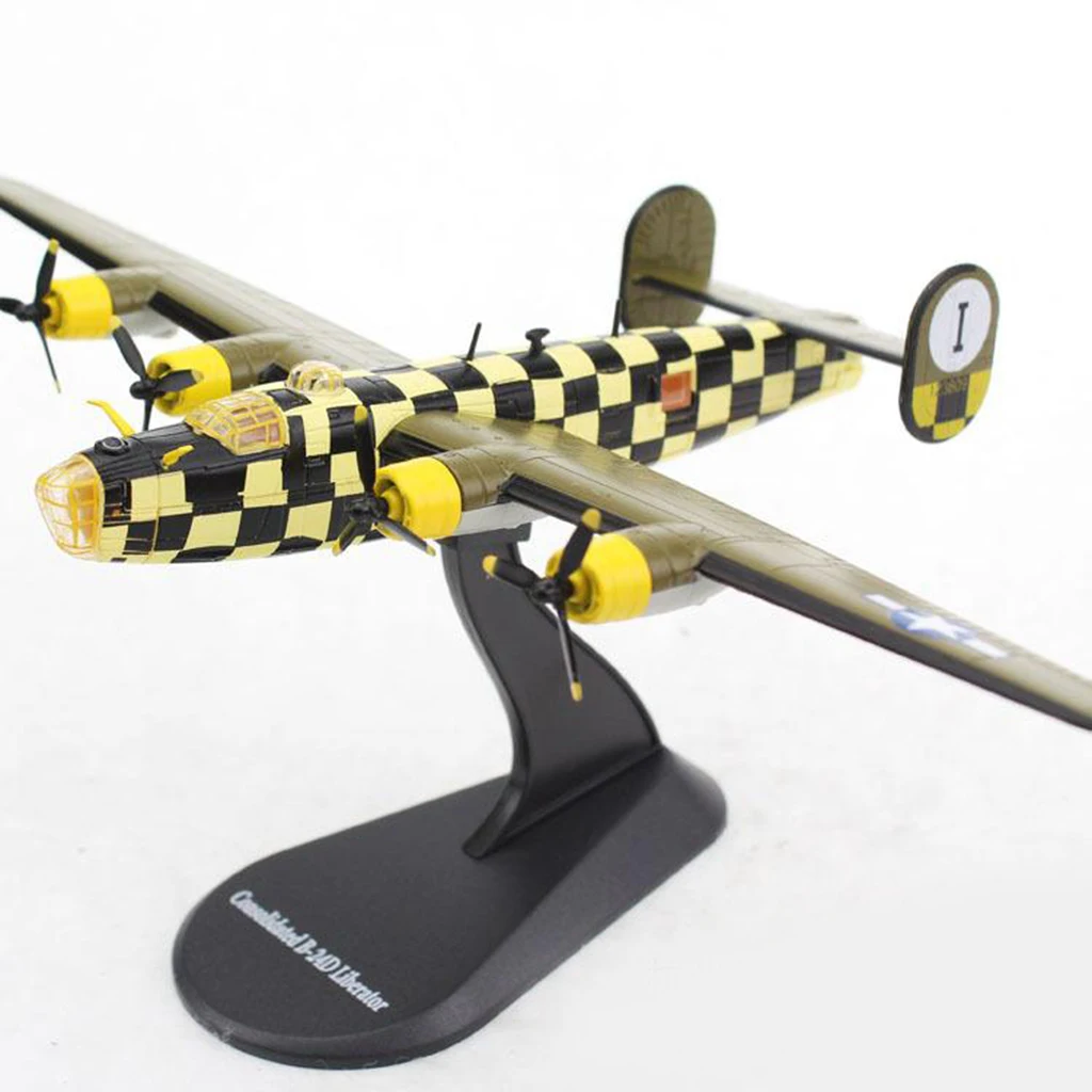 

Diecast Airplane 1:144 Metal B-24 Bomber 14cm) Plane Model Office Decoration Gift