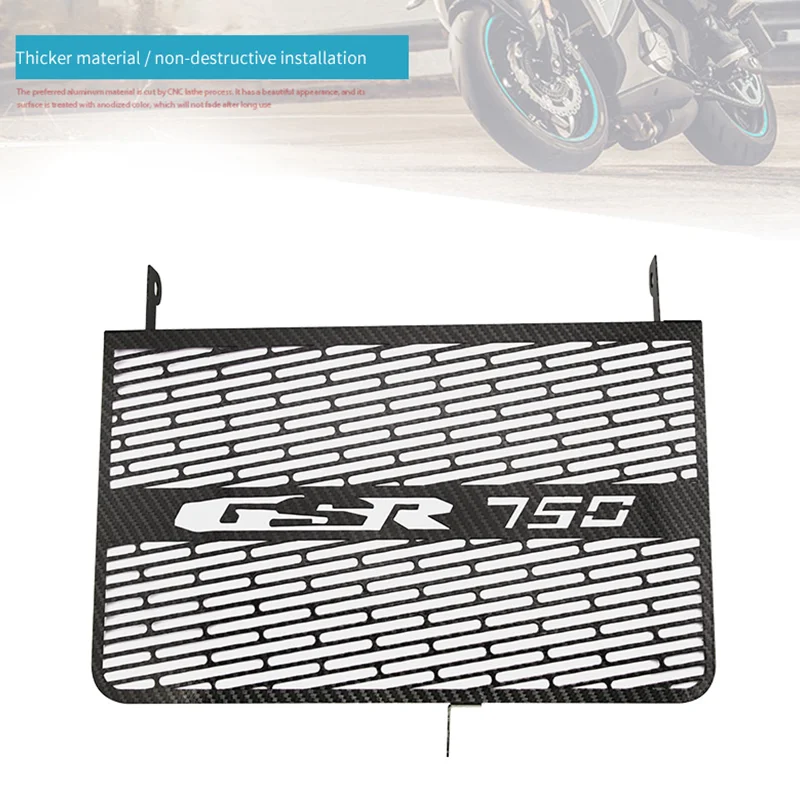 

Protector Cover For SUZUKI GSR750 2015-2018 Water Tank Net Cover Radiator Guard Grill Cover Cooled Motorcycle Protector