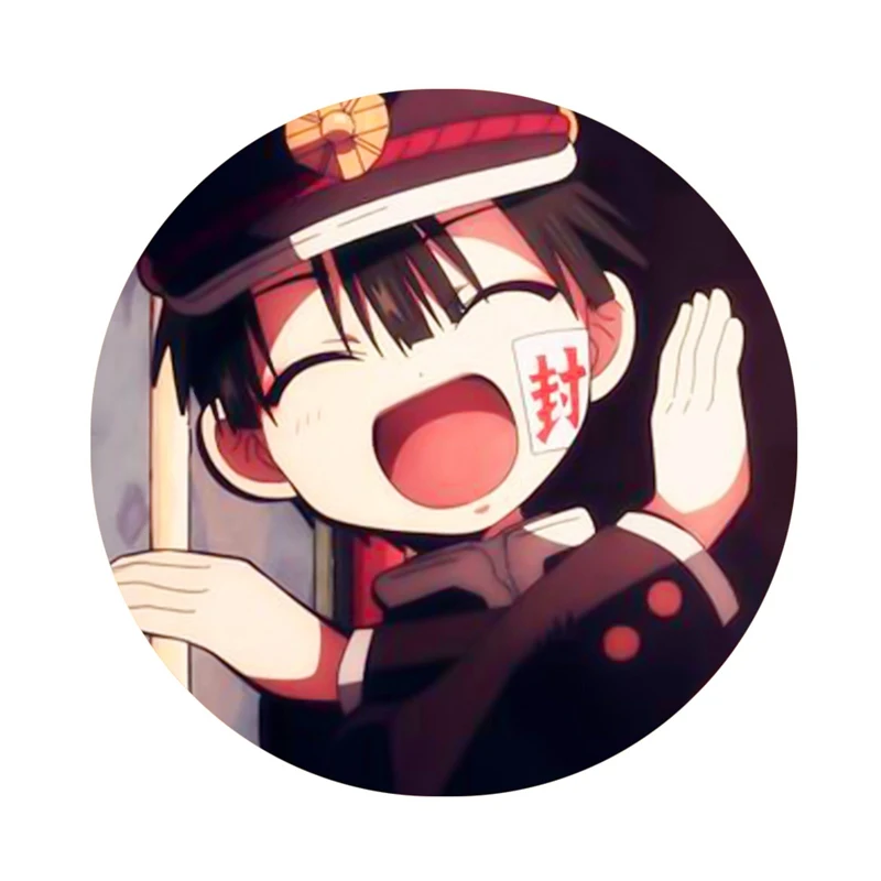 

Anime Brooch Pin Cosplay Costume Accessories 2021 New Styles Toilet-Bound Hanako Kun Badge