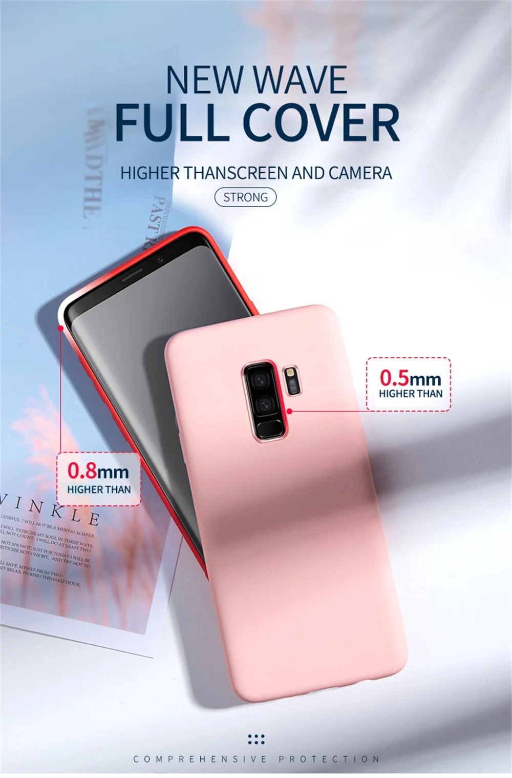 Мягкий силиконовый чехол для samsung Galaxy A10 A20 A30 A40 A50 A70 M10 M20 M30 A6 Note 8 9 10 Pro S7 S8 S9 S10 плюс S10E крышка