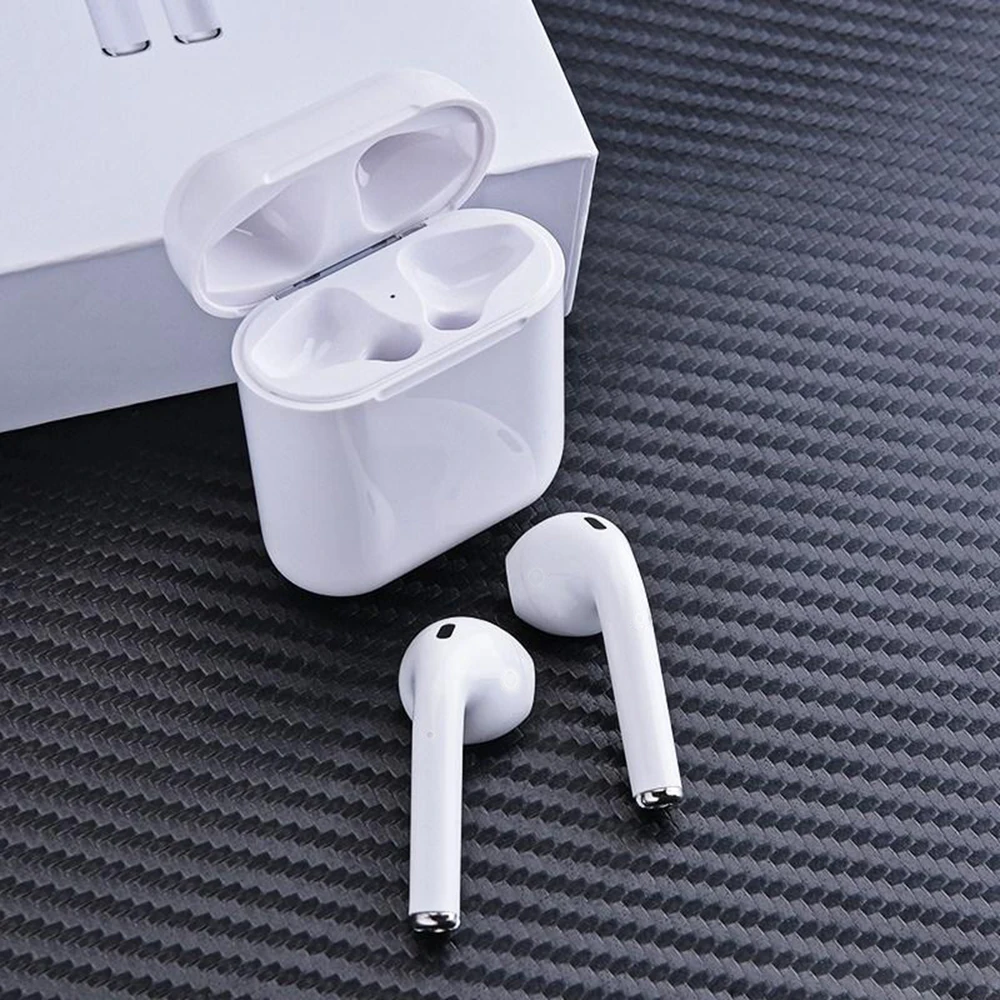 i20 tws Bluetooth Wireless Earphones Earbuds Wireless charging function sports headset For Iphone android Smart Phone earpiece