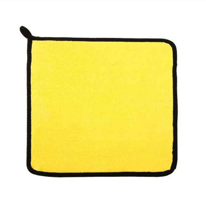 Автомобильное супервпитывающее полотенце из микрофибры для мытья автомобиля 30x30
