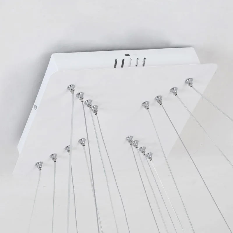 Скандинавские светодиодные подвесные лампы белые светильники современный