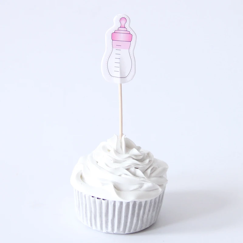 20 шт./лот детский душ кекс верхние пики для мальчиков и девочек вечерние подарки