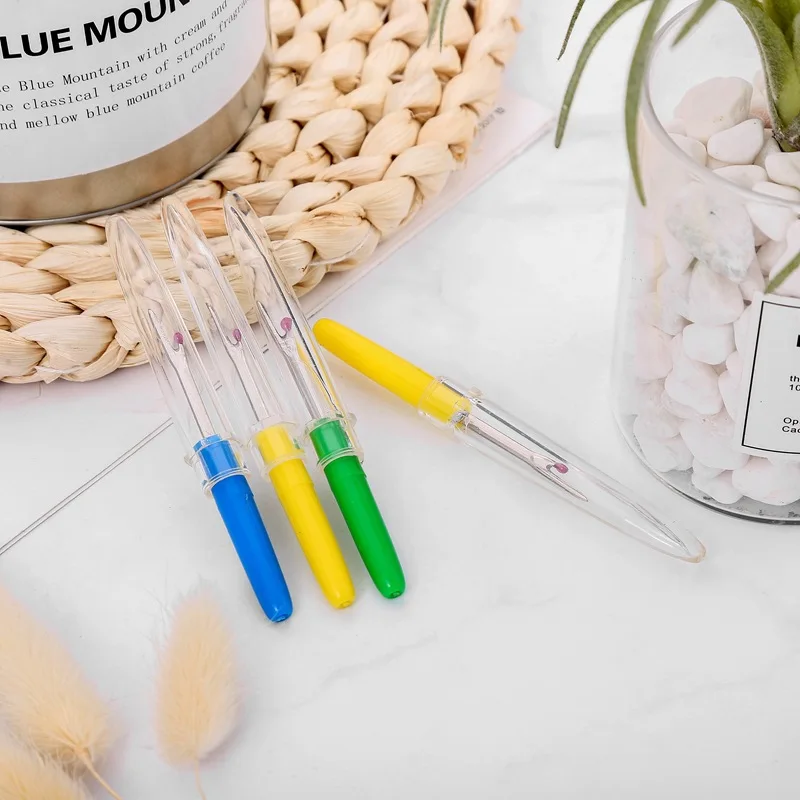 4/2 шт. пластмассовая ручка резак для резьбы швы разбиватель швов инструмент шитья