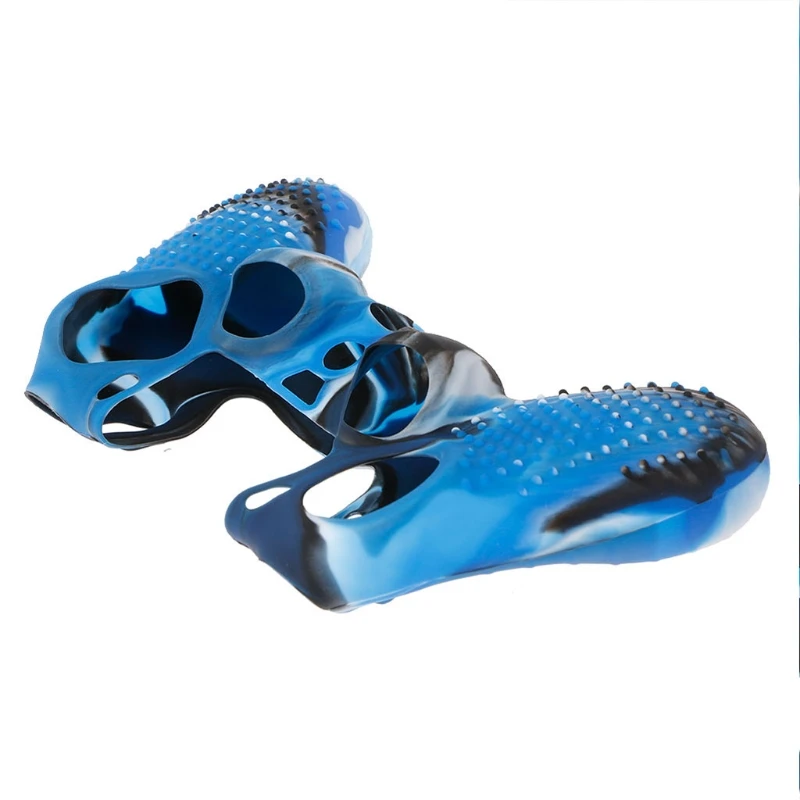 Противоскользящий Камуфляжный силиконовый чехол + 2 джойстика для 4 контроллера