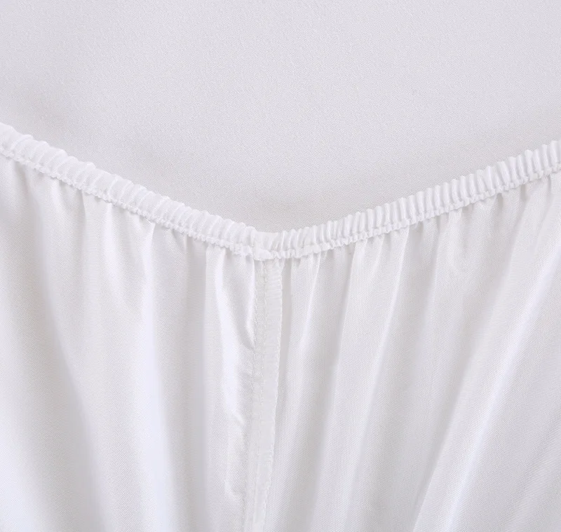 Натяжная простыня для дома однотонное постельное белье с резинкой двойной