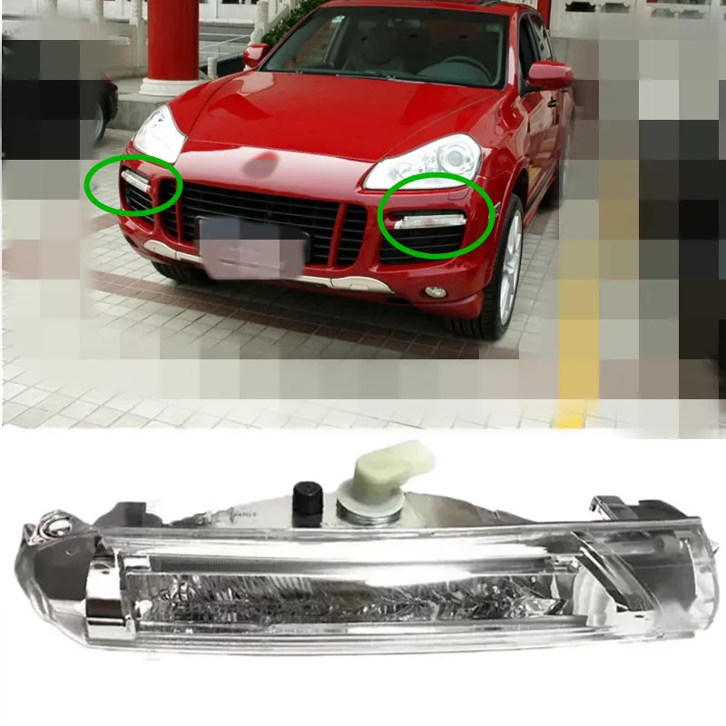 Передний светильник для автомобиля Porsche Cayenne 2008 2010 передний бампер указатель