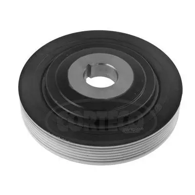Шкив коленвалаPeugeot 407 1.8/2.0 Citroen C5 16V EW7/EW10 01 CORTECO 80001556|Маховики эластичные муфты и