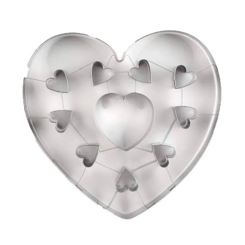 Бытовые кухонные инструменты форма для печенья из нержавеющей стали с большим