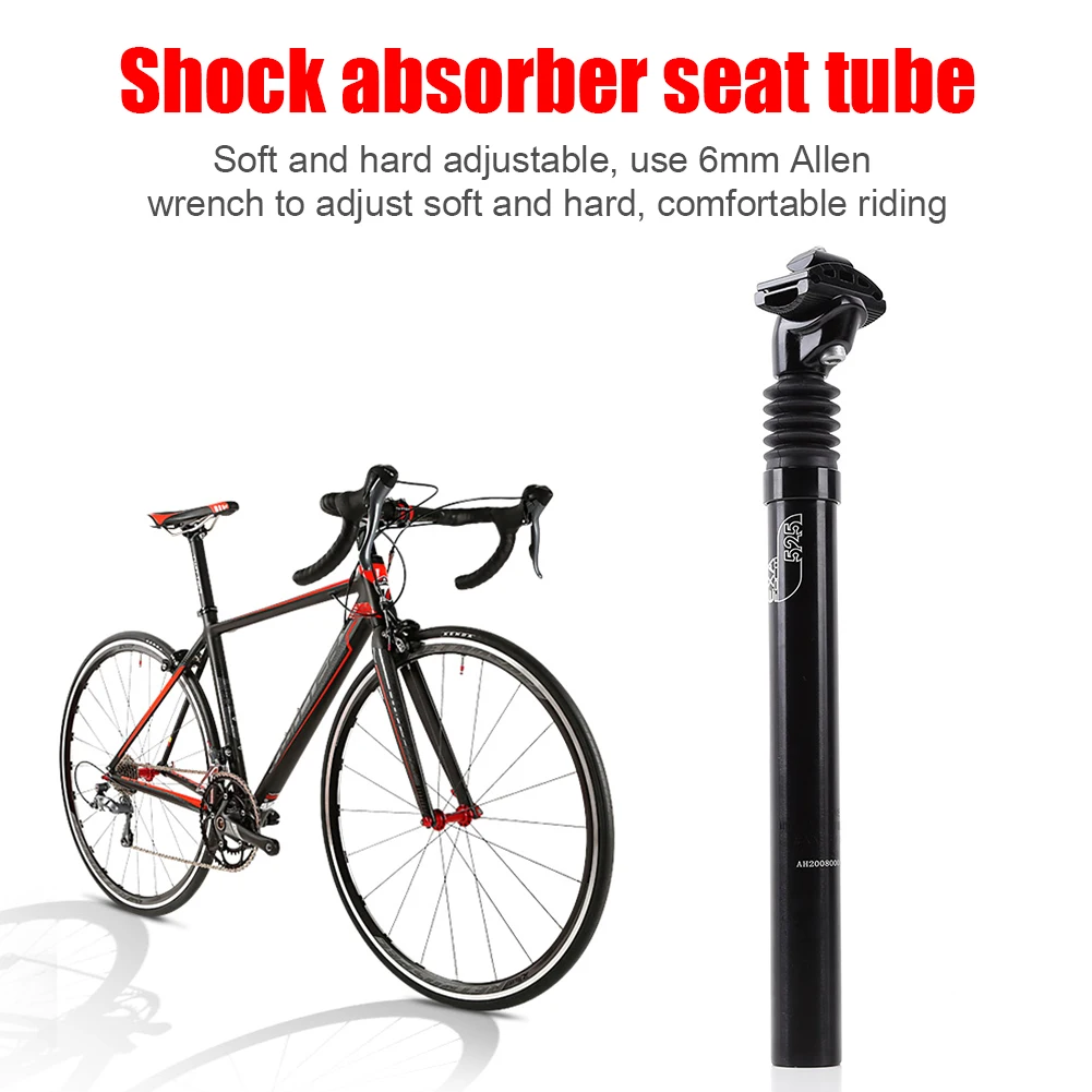 

Bike Suspension Seatpost Fixed Gear MTB Road Shock Absorber Damping Post Shock Absorber Bicycle Seatpost 31.6mm