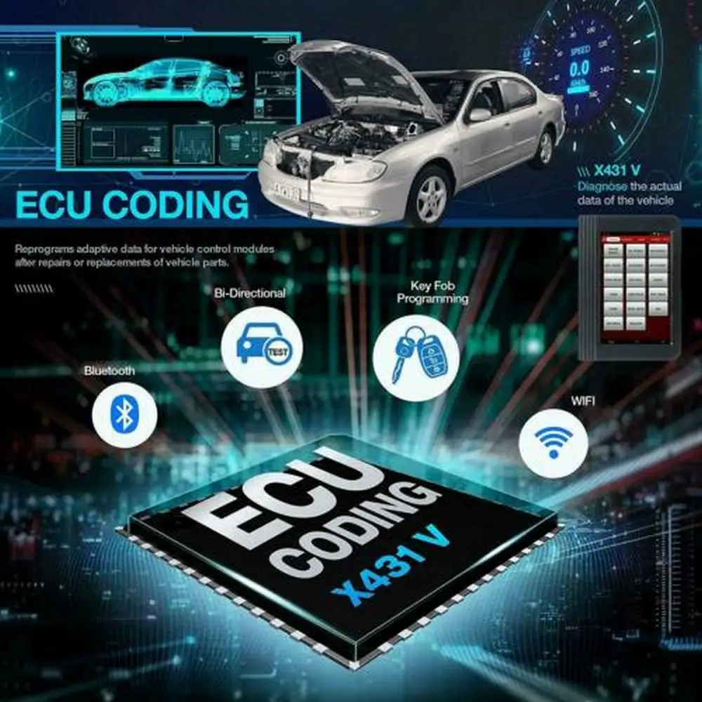 LAUNCH X431V автомобильный детектор диагностический декодер Автомобильные