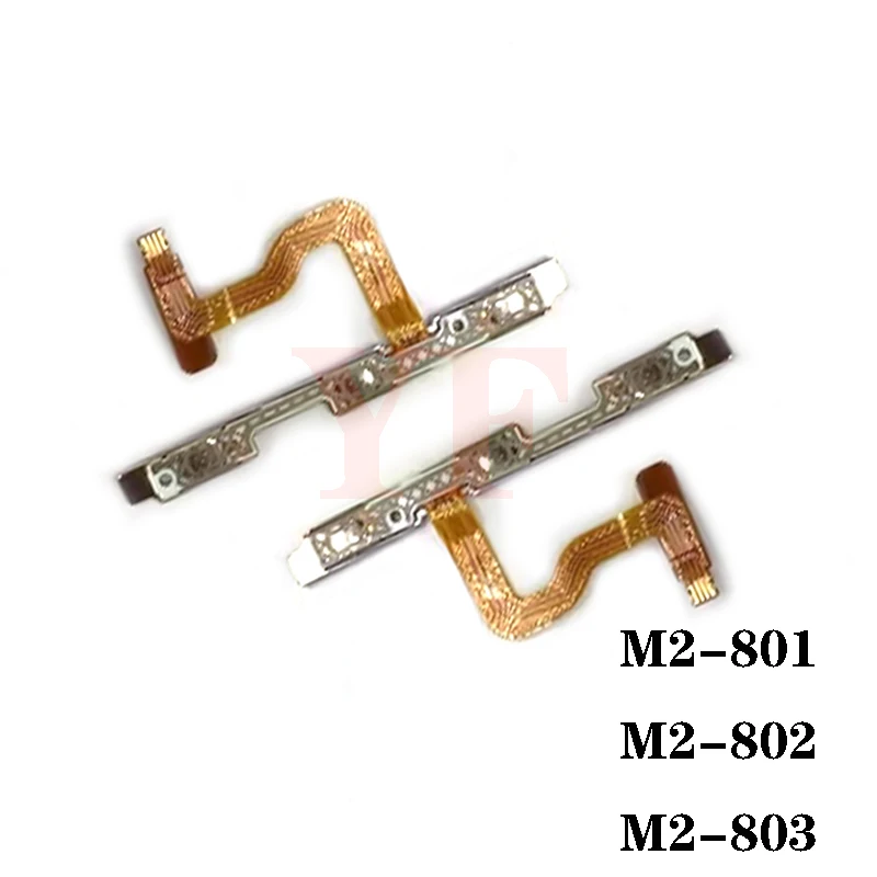 10PCS For Huawei Mediapad M2 M2-801L M2-801 M2-803L M2-802L 8&quot Power ON OFF Volume Up Down Side Button Flex Cable - купить по