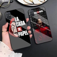 spain tv money heist house paperphone case for samsung s6 7edge 8 9 10e 20plus s20 ultra note8 9 10pro a72018 tempered glass