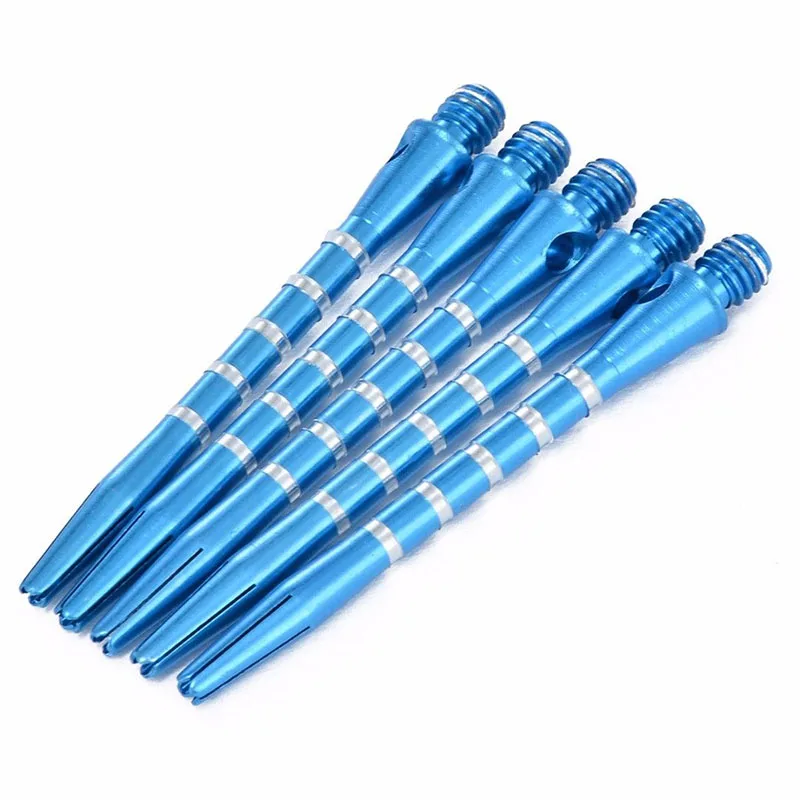 

30pcs 50mm Set Darts Shafts 6 Colors Aluminum Alloy Throwing Harrows Stems Shafts BA small thread High Quality Durable Practical