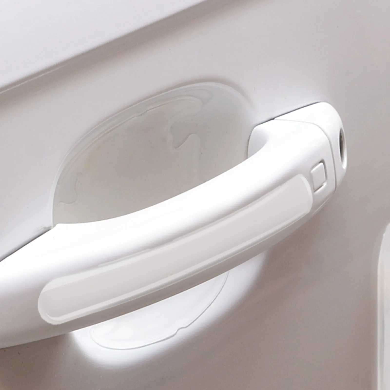 Универсальная защитная накладка на дверную ручку автомобиля невидимые