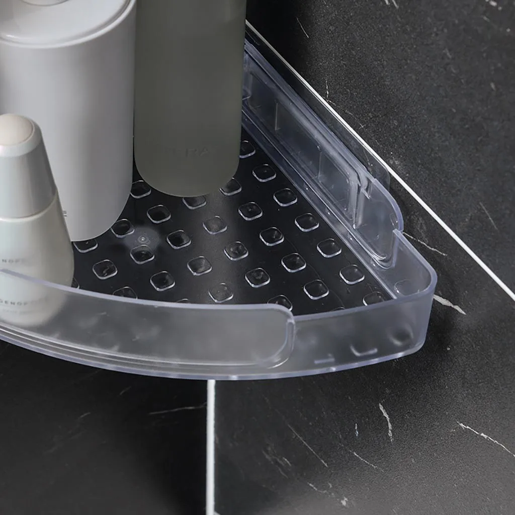 Треугольная душевая полка для ванной комнаты угловой держатель хранения в