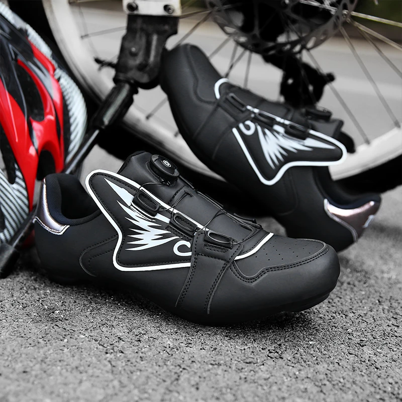 

2021 New Cycling Shoes Men Spd Cleats Road Bike Shoes Wing Zapatillas De Ciclismo Mtb Sneakers Outdoor Mountain Bicycle Sneakers