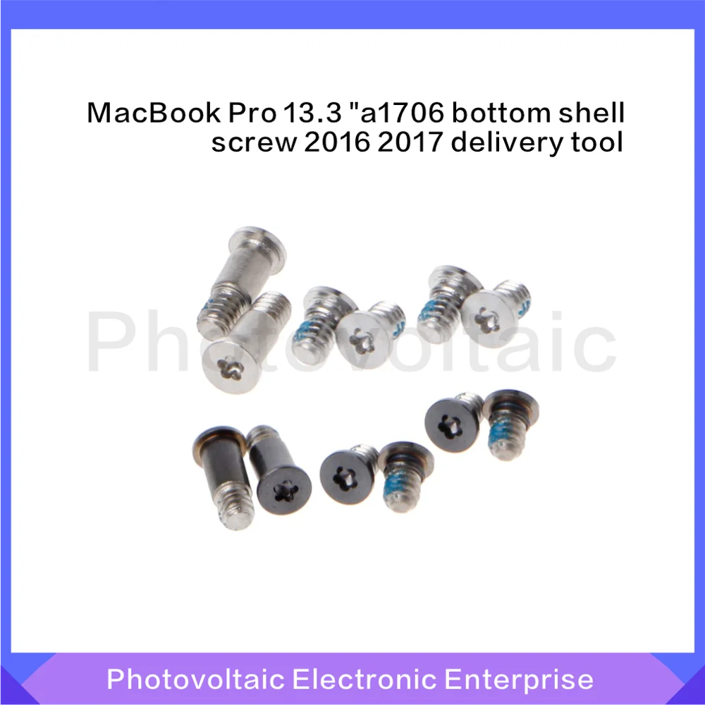 6 шт./компл. винты с нижним корпусом для Macbook Pro 13 3 &quotA1706 сенсорной панелью 2016