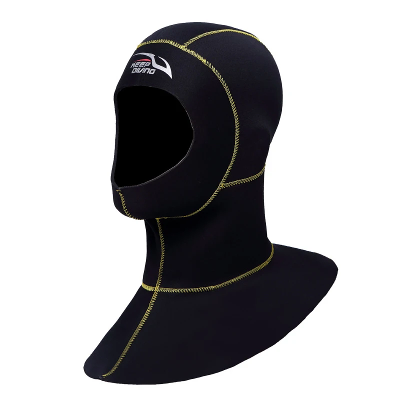 3MM Neoprene Scuba Diving Hood with Shoulder Wetsuit Snorkeling Hat Headgear &ampT8 | Спорт и развлечения