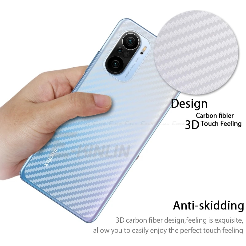 Защитная пленка для задней панели из углеродного волокна Xiaomi Mi 11i 11X 11 10i 10T Note 10 Ultra