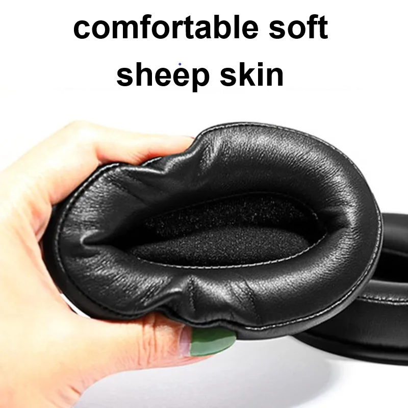 

Replacement Lambskin Earpads Cushion for Kingston Cloud Flight Stinger Soft Sheepskin Ear Pads Cover for Kingston Cloud Alpha