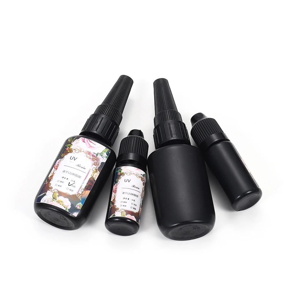 Прозрачная ультрафиолетовая Смола 10/25 г быстросохнущая Нетоксичная Солнечная