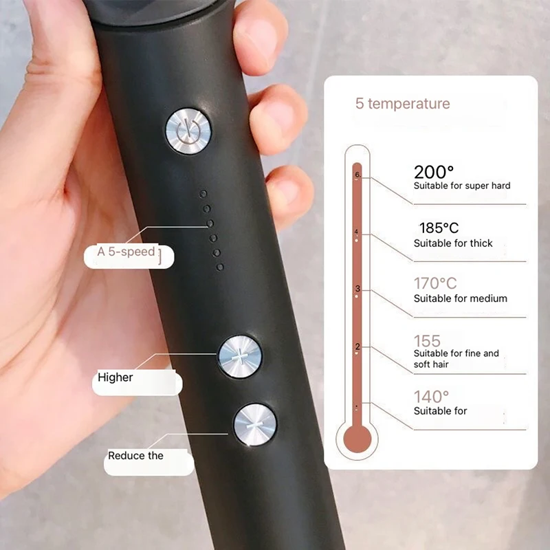 Щетка для волос с нагревом PTC 2 в 1 электрическая расческа керамическая прямая