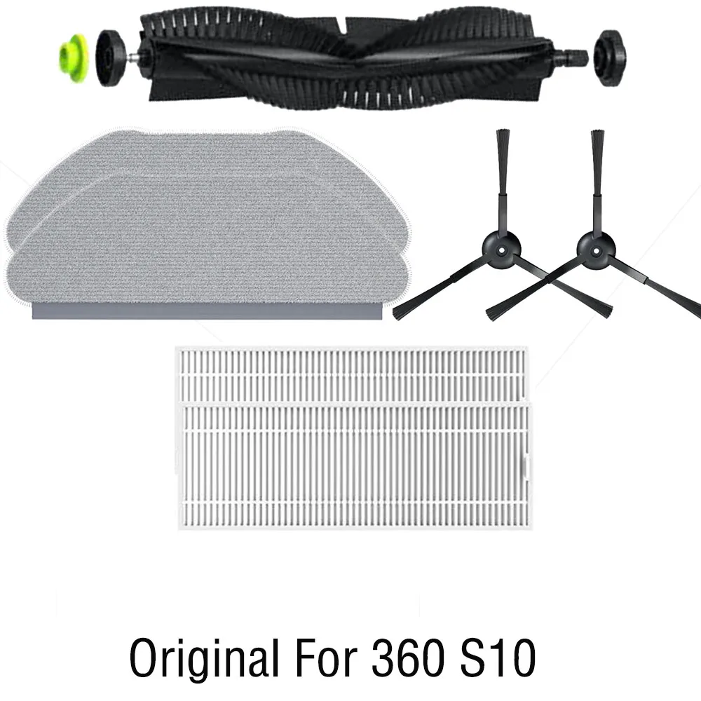 100% оригинальная боковая щетка для швабры накладки одежды Hepa-фильтр основная