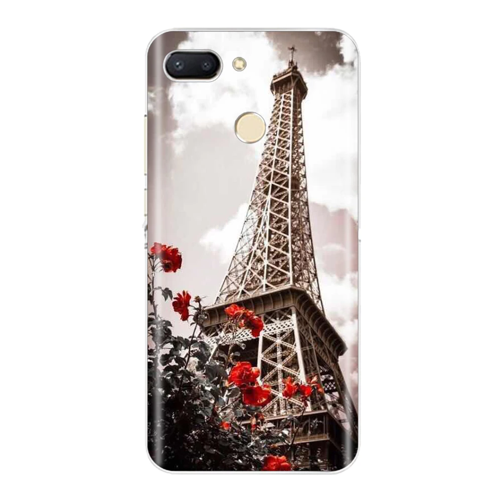 Huawei P Smart 2018 силиконовый чехол ТПУ Мягкая задняя крышка для huawei Case Чехол телефона