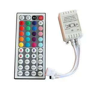

DC12V 6A для RGB 3528 5050 Светодиодная лента инструмент IR Remote диммер контроллер светодиода 44 клавиши LED IR RGB Controler контроллер светодиодных ламп