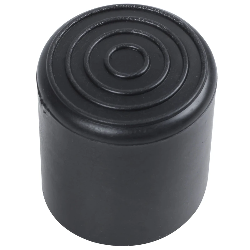 

New-Rubber Furniture Crutch Feet Stool Chair Leg Tip Pad 4Pcs Black