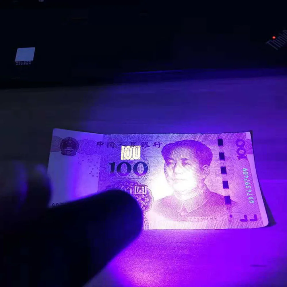 5 ватт высокое Выход 395NM черный светильник маленький светодиодный фонарь карман UV