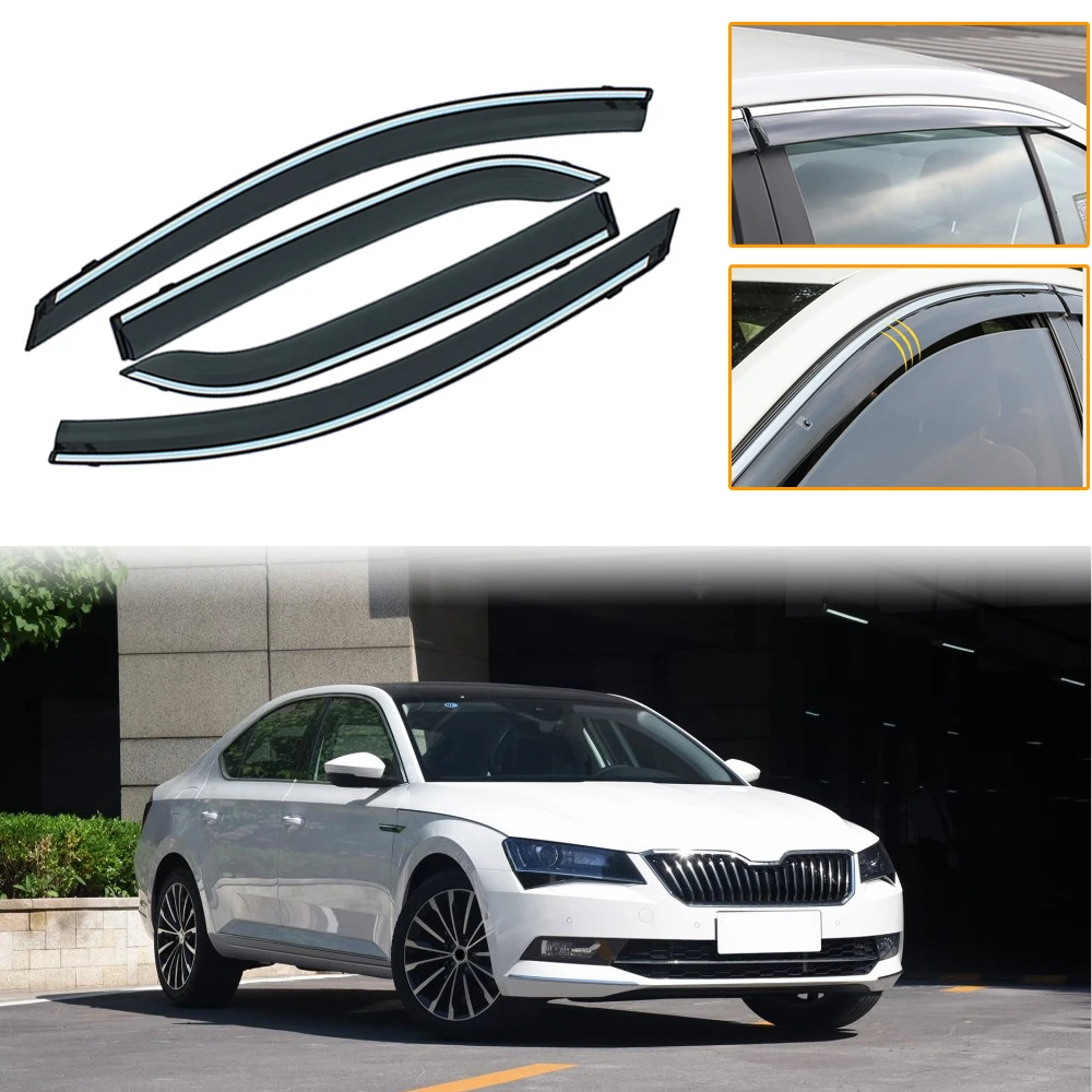 Наклеиваемого покрытия для автостайлинга из ABS дым Окно Солнцезащитный козырек