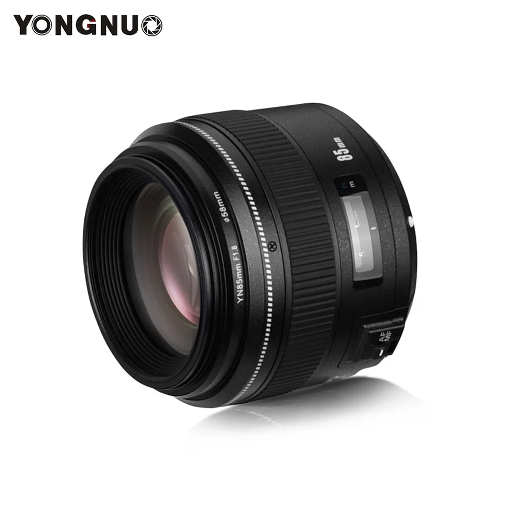 YONGNUO YN85mm F1.8N Средний телеобъектив с праймом Авто/ручная фокусировка объектива камеры для Nikon D7500/D810/D700/D800/D610/D600