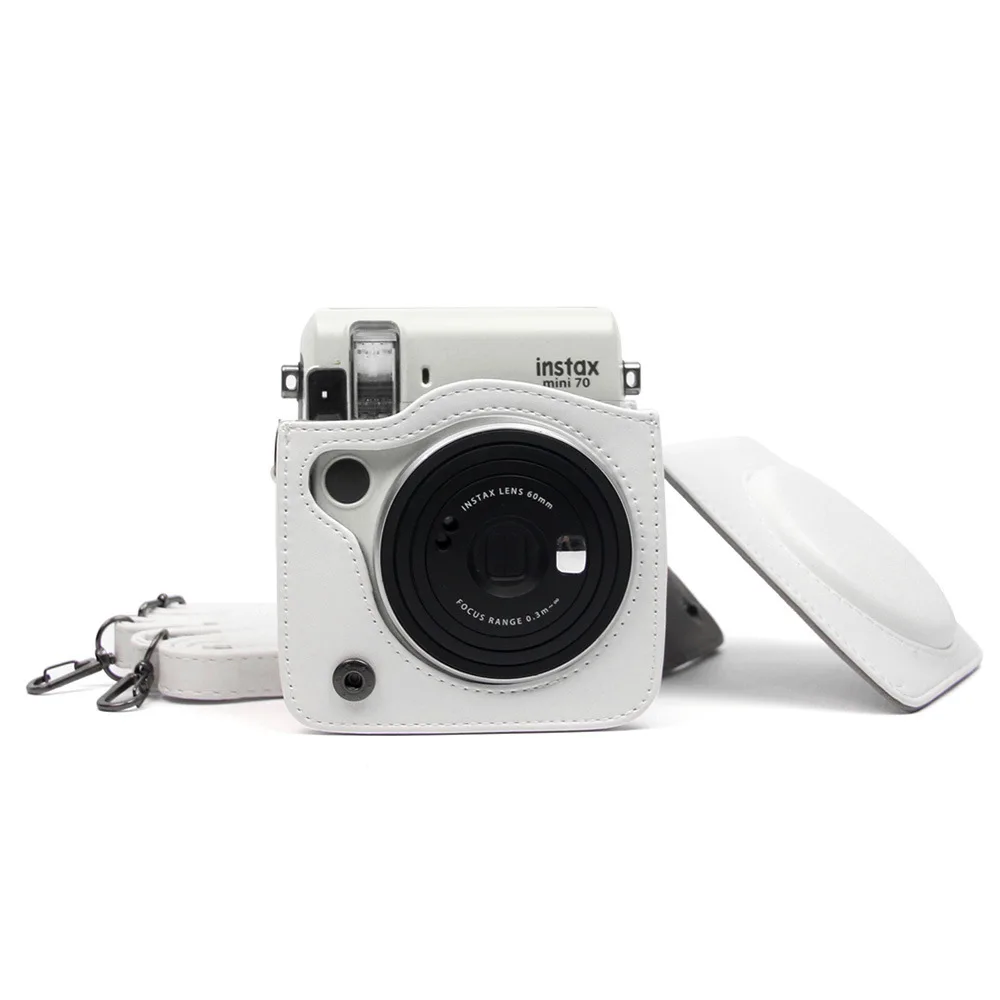 Защитный Классический чехол из искусственной кожи для камеры сумка с плечевым