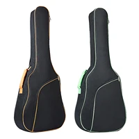41 inch 600d oxford fabric acoustic guitar gig bag with 10mm padding and dual adjustable shoulder strap