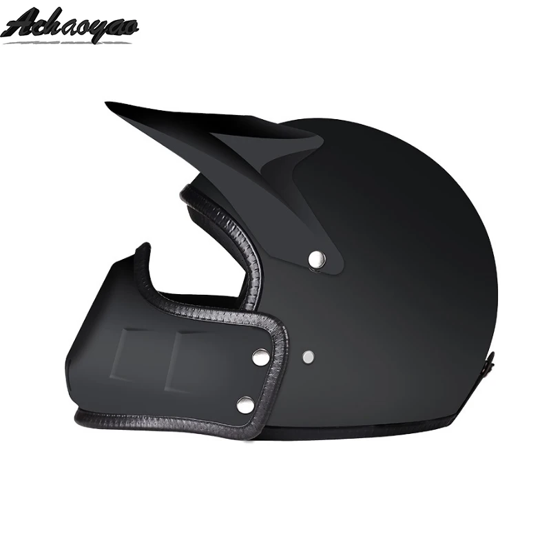 Ретро Локомотив мото rcycle 3/4 внедорожный шлем личность крутой локомотив Шлемы casco