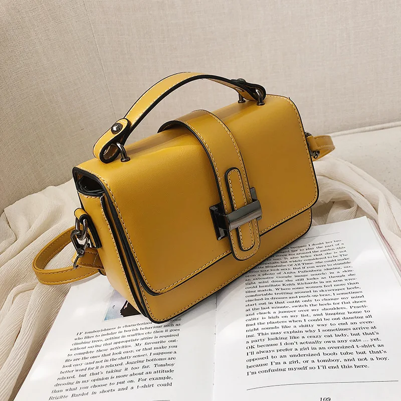 

Bag for Wommen 2020 Luxury Handbag Lady Bag Designer High Quality Leather Yellow White Pink Shoulder Bag Wallet