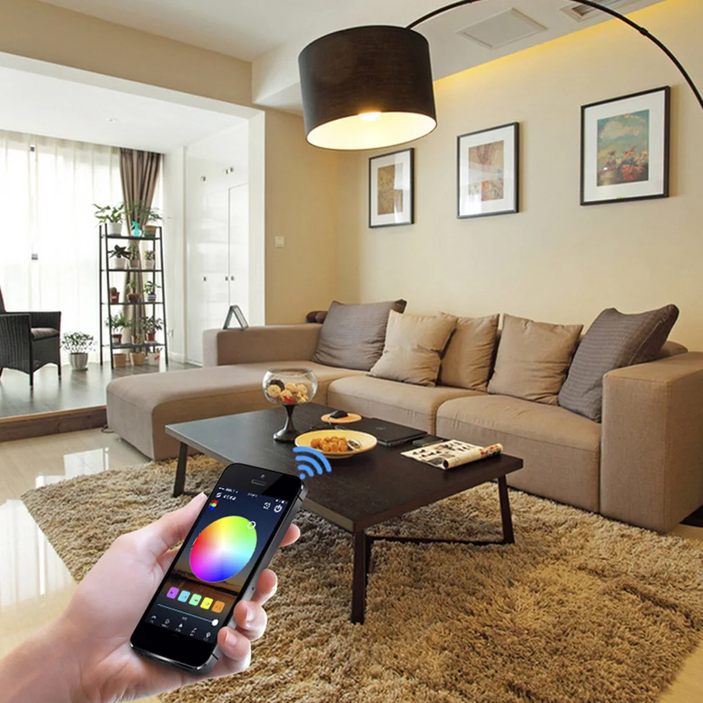 10m SMD 5050 RGB LED Strip Light Multi-functional Practical Durable Classic Waterproof WiFi Controller DC 12V Tape Lamp | Освещение